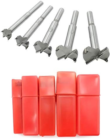 Meichoon Forstner - Punte da Trapano in Acciaio al Carbonio ad Alta velocità, 5 PCS
