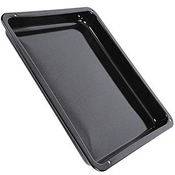 AEG Grillpfanne, Schwarz, Backofen-Grillfunktion, mittel (42.6 x 36 x 4.2 cm), Fettpfanne, Backblech