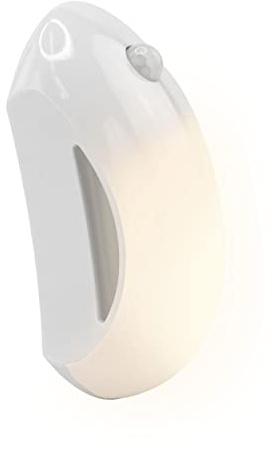 ANSMANN LED Nachtlicht mit Dämmerungssensor & Bewegungsmelder - LED Leuchte Orientierungslicht mit Sensor - Nachtlicht Steckdose als Beleuchtung für Schlafzimmer Küche Bad Flur Keller & Garage