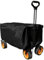 Regenschutz Für Bollerwagen, Gartenwagen Abdeckung Wasserdicht, Staubdichte Schwarze Trolley-Abdeckung, Wagenzubehör Mit Einer Aufbewahrungstasche, Schützt Vor Staub, Schmutz, Sonnenlicht
