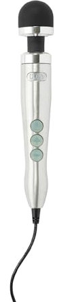 Doxy Vibrator Die Cast 3 Magic Wand Massager : Puissant vibromasseur Magic Wand avec vibration baguette magique pour femmes - Argent
