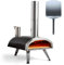 BERARDI | Ooni Fyra Forno per Pizza a Pellet con Pala, 500°C, Acciaio al Carbonio, Piano in Cordierite