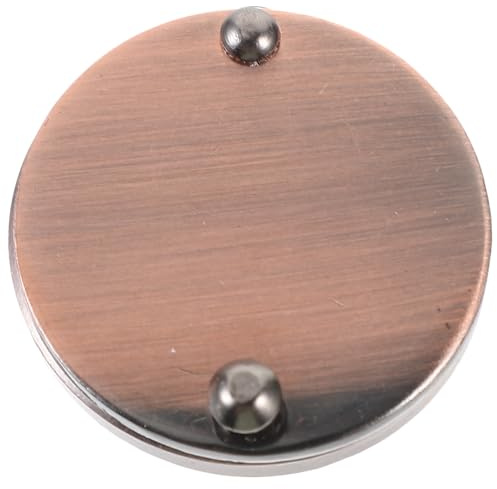 Ipetboom Cache-œil de Porte Rotatif Rouge Protège la Vie Privée Couvre-visionneuse pour Porte Appartement Sécurité Renforcée les Regards Extérieurs