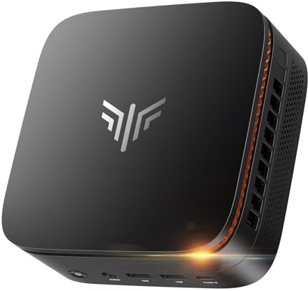 KAMRUI Pinova P1 Mini PC Computer, AMD Ryzen 4300U (Beats i3-10110U/3500U), 16GB RAM 256GB SSD, Mini Desktop Computer Support Triple 4K, USB-C, WiFi, Bluetooth, Ethernet for Business, Education, Home