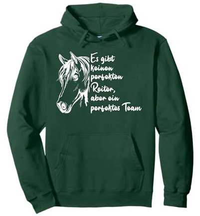 Reiten Mädchen Zubehör Reitermädels Reitsachen Damen Pullover Hoodie