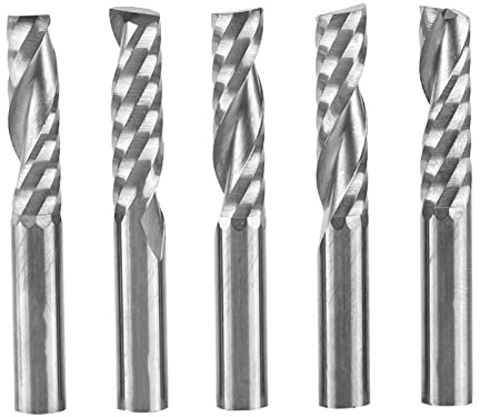 DEWIN MillingCutter, Fresa a Candela Singola per Utensile da Taglio per Uso Industriale, Punta CNC