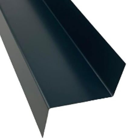 Z-Profile 2mm Aluminium einseitig Ral 7016 anthrazit (eins. Schutzfolie) 1m, 1,5m, 2m (2mm Z-Profil Alu Ral 7016 30/90/30 2000mm)