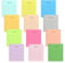 12 Packung Notizen,500 Blatt To Do Liste Haftnotizblock,Bunt Selbstklebend Tagesliste Notizblock,Linierte Notizzettel,Tagesliste Notizblock für Büro Zuhause Schule(9 * 7cm)