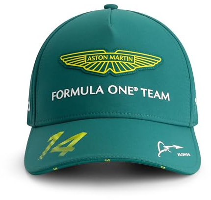 Aston Martin F1 2025 Alonso barnkeps grön - en storlek, Färg: grön, Ett Storlek