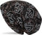 styleBREAKER Beanie Mütze im maritimen Anker Seil Print Look, Slouch Longbeanie, Unisex 04024082, Farbe:Schwarz-Rose