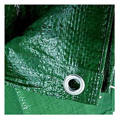 Green Heavy Duty Waterproof Tarpaulin Strong Ground Sheet Cover Tarp (2m x 3m)