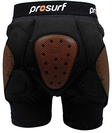 Prosurf Schutz Shorts Uni - Erwachsene, Schwarz, L