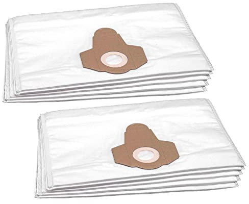 vhbw 10x Staubsaugerbeutel kompatibel mit Starmix GS 1022 HZ Plus Staubsauger - Mikrovlies, 45cm x 30cm