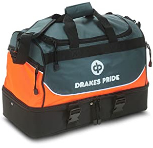 Drakes Pride Orange/Black Crown Green/Flat Green 4 Bowl PRO Maxi Bag **B4261**, Red