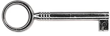 cyclingcolors Llave para muebles 70 mm cromado cajón armario decorativa 65mm design cerradura universal