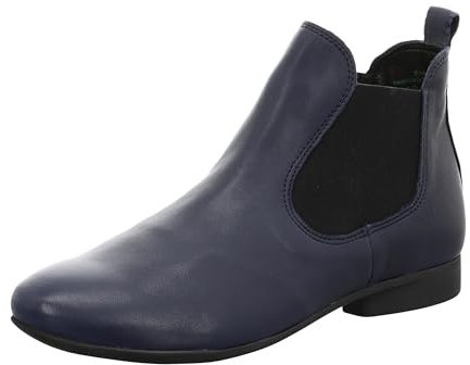 Think! Damen Guad2 Nachhaltige Leder Gefütterte Chelsea-Boots, Navy 8110, 38.5 EU