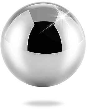 Newtry en acier massif Impact Test de poids Ballon avec bague ou non pour Impact Test d'appareil électrique Coque - 500g - No Ring
