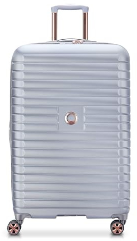 DELSEY PARIS Cruise 3.0 Hardside Expandable Luggage with Spinner Wheels, Platinum, Carry on 21 Inch, Cruise 3.0 Hardside Expandable Luggage with Spinner Wheels