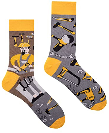 Spox Sox - calcetines coloridos, divertidos y extravagantes - un regalo divertido, 40-43, Aficionado