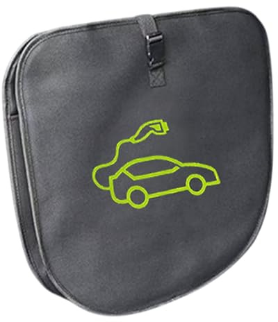 Youngwier EV Charger Storage Bag, Jumper Cable Bag | EV Charger Jumper Cable Bag | EV Charger Hanging Bag with Large Opening for Electric Vehicles, Single Attribute, see description, See description