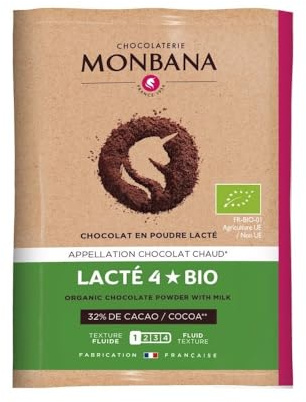 Monbana - Chocolat en poudre Monbana - Lacté 4 Étoiles