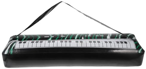 SOPOTUTU Instrument de Musique Gonflable en PVC, Clavier Électronique Jouet, Léger et Rapide à Gonfler, pour Fête D’Action de Grâce et Photobooth