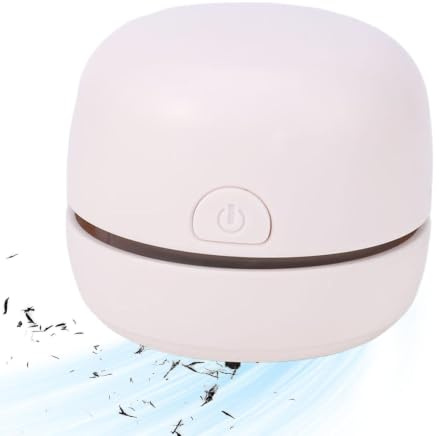 Genérico Mini Aspiradora Barredora De Mesa Recargable con Potente Succión | Mini Barredora De Polvo Para Mesa Para Oficina Escuela Dormitorio Universidad Cocina Sala Juegos Mujeres Y Hombres