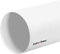 KOTARBAU® - Tubo di ventilazione tondo in PVC, 500 mm di lunghezza e 150 mm di diametro, colore bianco