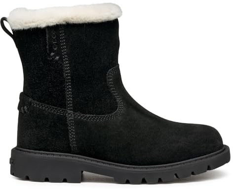 Geox J SHAYLAX Girl WPF Bottines pour fille Noir Taille 35 EU, Noir, 35 EU