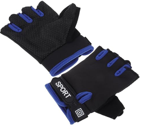 BESTYASH Guantes de Ciclismo Niñas sin Dedos de Nylon Antideslizantes para Protección de Manos en Ciclismo y Balance Biking