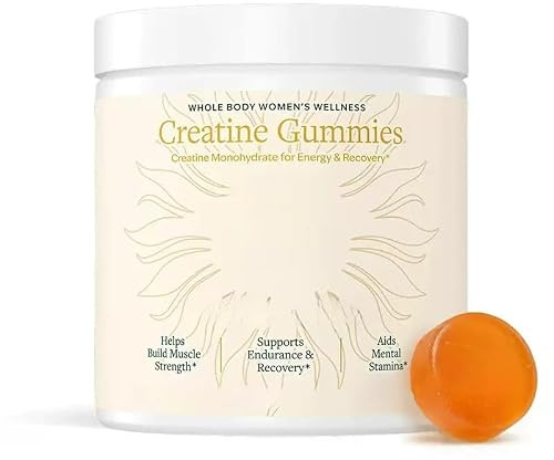 Creatine Gummies Creatine Chews för kvinnor - Pre Workout Gummy | Öka styrka och förbättra träningsprestanda Snabba upp återhämtningen och förbättra mentalt fokus