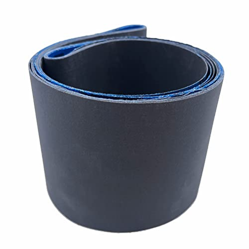 6 Pack 4x36 Sanding Belts 1000 Grit, 4-Inch x 36-Inch Silicon Carbide Ultra Fine Belt Sander Belts for Knife Sharpening (4 x 36 inch,1000 Grit)