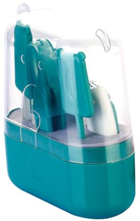 EPIGEIST Cortaúñas para Bebés con Diseño Adorable Tijeras Especiales para Uñas Finas Cabezales de Pulido Suaves Material y Inoxidable Duradero Kit Práctico para Cuidado Seguro de Uñas