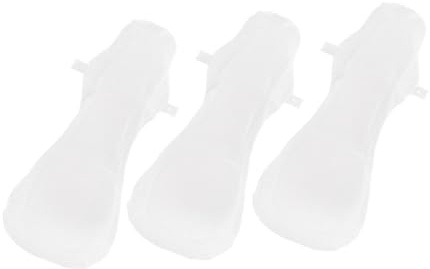PAMINGONO Compresas Menstruales Prevención de Pérdidas para Mujer Lavables de Algodón Paquete de 3 Unidades Cómodas para Incontinencia y Viajes