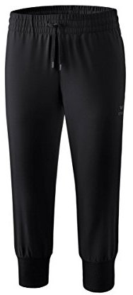 Erima Basics 3/4 Hose Damen schwarz, 40 Damen