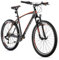 26 Zoll Alu Mountainbike Leader Fox MXC Gent 8 Gang MTB Schwarz Orange Rh41cm
