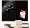 Design Glasmagnettafel MIO - stylisches Glasboard für Zuhause und im Büro - Glastafel beschreibbar und magnetisch - 65x100 cm Schwarz