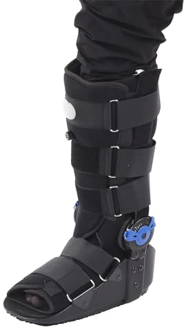 XHTLLO Walker Boot, Taglia M Stivali Traspiranti Tutore per Fissaggio della Caviglia, Scarpe per Tendine D'Achille Piegabili Liberamente Regolabili, Stivali di Supporto per Cavigliera