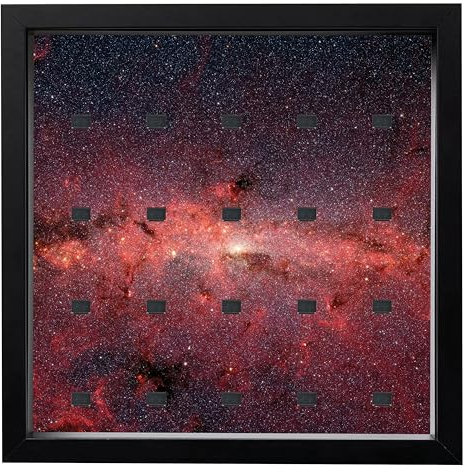 GetStones24 Vitrine für Lego® Figuren - 35x35cm Bilderrahmen - MF_0005