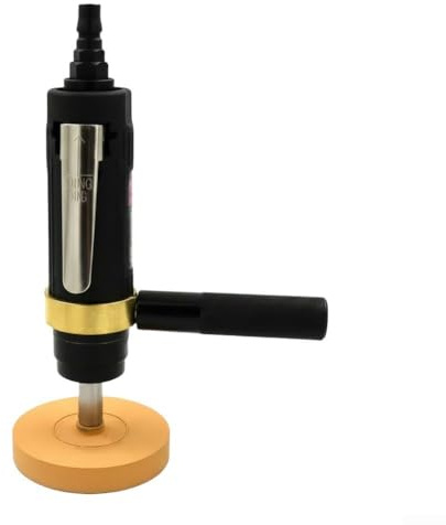 Kit di strumenti pneumatici da 10,2 cm per rimozione gessati con gommini e ruota di rimozione della colla, per trapano standard per decalcomanie in vinile