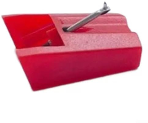 Aguja fonográfica para tocadiscos T4P ST09D NP4 iCT04RS iTTUSB, lápiz capacitivo transparente con sensibilidad y calidad de sonido HiFi, color rojo