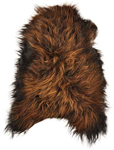 generisch Island LAMMFELL ROTBRAUN Rostbraun Natur LANGWOLLIG 110-120 cm LANG XL ÖKOLOGISCHE GERBUNG VON KUHFELLE online