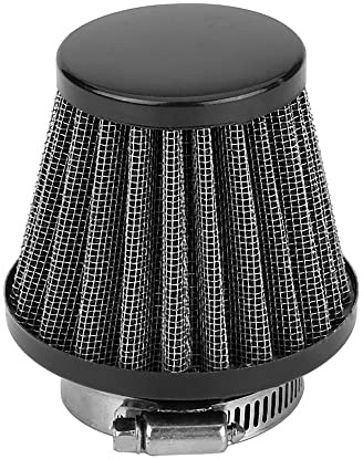 ETOPARS Svart universell motorcykel luftfilter luftintagssats för motorcykel 60 mm klämma induktion förgasare luftinloppsfilter kit