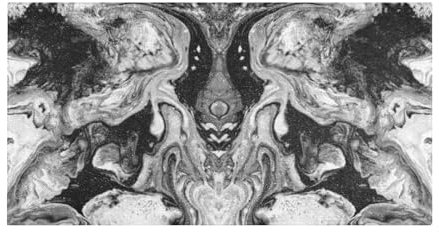 Doormat Area Rug, Front Door Mats Carpets Rugs Non-Slip Floor Entry Welcome Mat 32x20 in for Outdoor Indoor Dorm Home Black White Acrylic Paints Marble Texture Marbling Modern