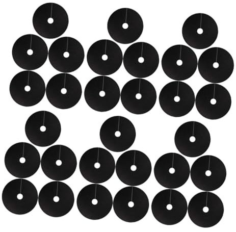 Toyvian 30piezas Tela Control De Malezas Mantillo De Raíces Cubierta De Mantillo No Tejido para Plantas Estera Antirraíces para Jardín Estera De Barrera Reutilizable para Flores