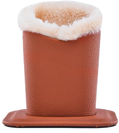 Yuemeuy Porte-Lunettes de Bureau | Support Rempli Intérieur Doux | Pochette Protectrice En Similicuir PU, Organisateur Anti-Rayures Pour Table De Nuit, Salon, Salle De Sport, Camping-Car