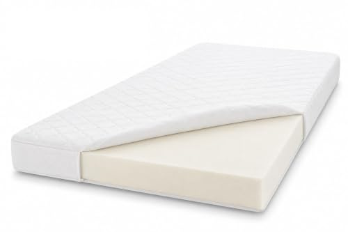 The House of Emily 3 Memory Foam Mattress Topper with Cover (7 FT Emperor 84 x 84 + 3)