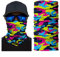 ShopINess Multifunktions Schlauchschal Unisex für Sport Tarnfarbe Stil (Mehrfarbige Tarnfarbe)