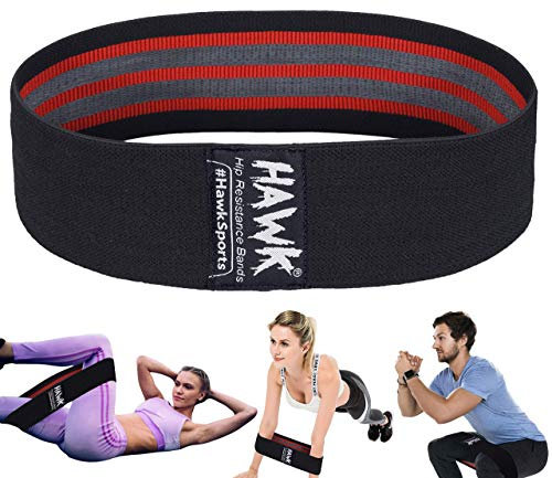 Widerstandsbänder für Damen und Herren, Stoff, Übungsbänder/Booty Bands Hip Excersize Po, Squat Butt and Legs Workout Bands / Loops Fitness Resistance Band (schwarz)