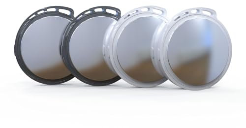 SAMNISOO Smart Tag, Tracker Compatibile con Apple Dov'è (Solo iOS), Trova Oggetti per Gatti, Chiavi, Bagagli, valigie (FM100)